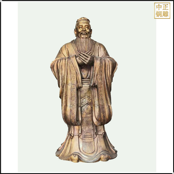 2米孔子雕像鑄造廠.jpg