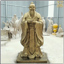 宗圣孔子銅像